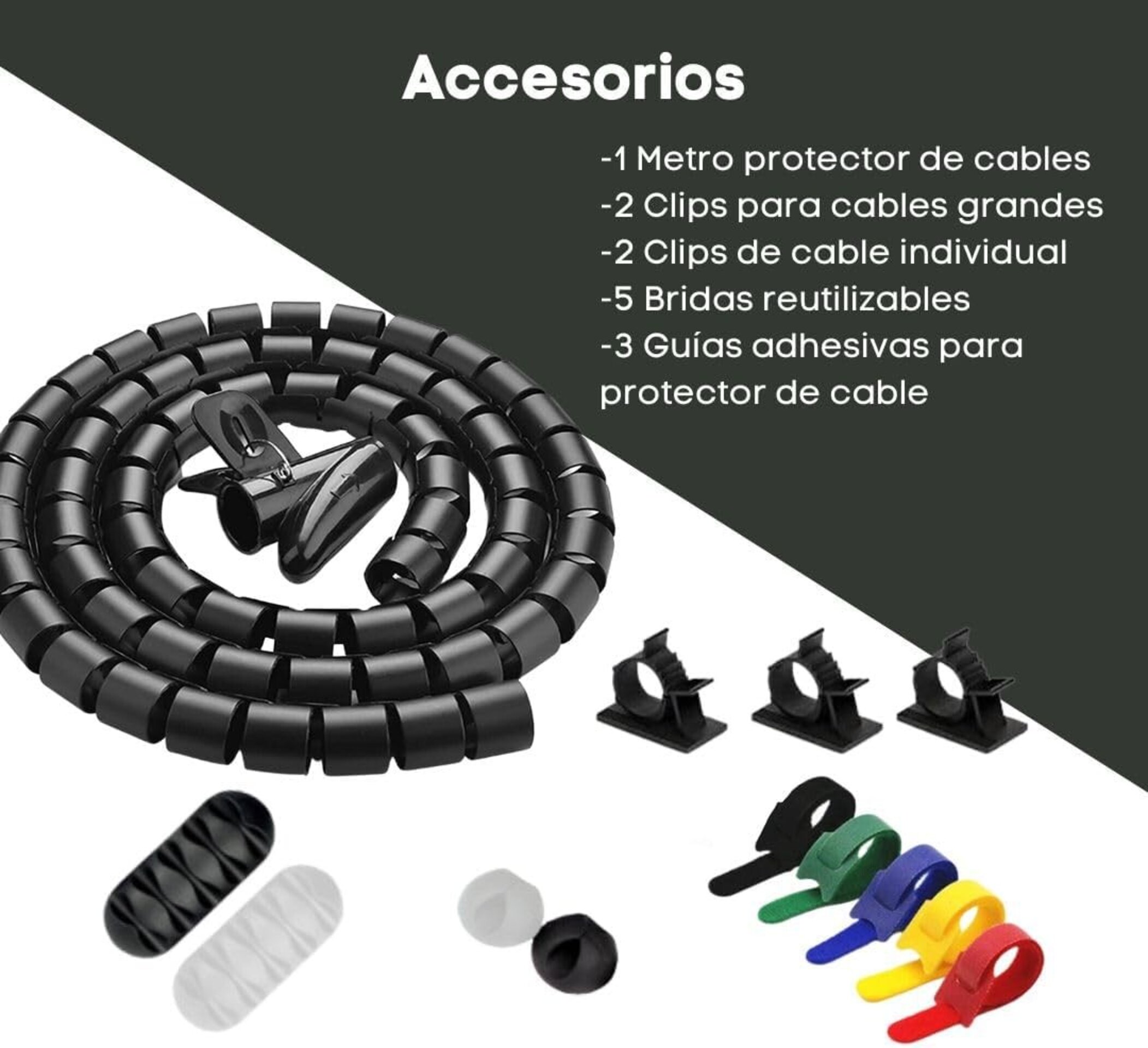 Kapavela - Pack 2 Cajas Organizadora de Cables de Madera, para esconder y Oculta - 4