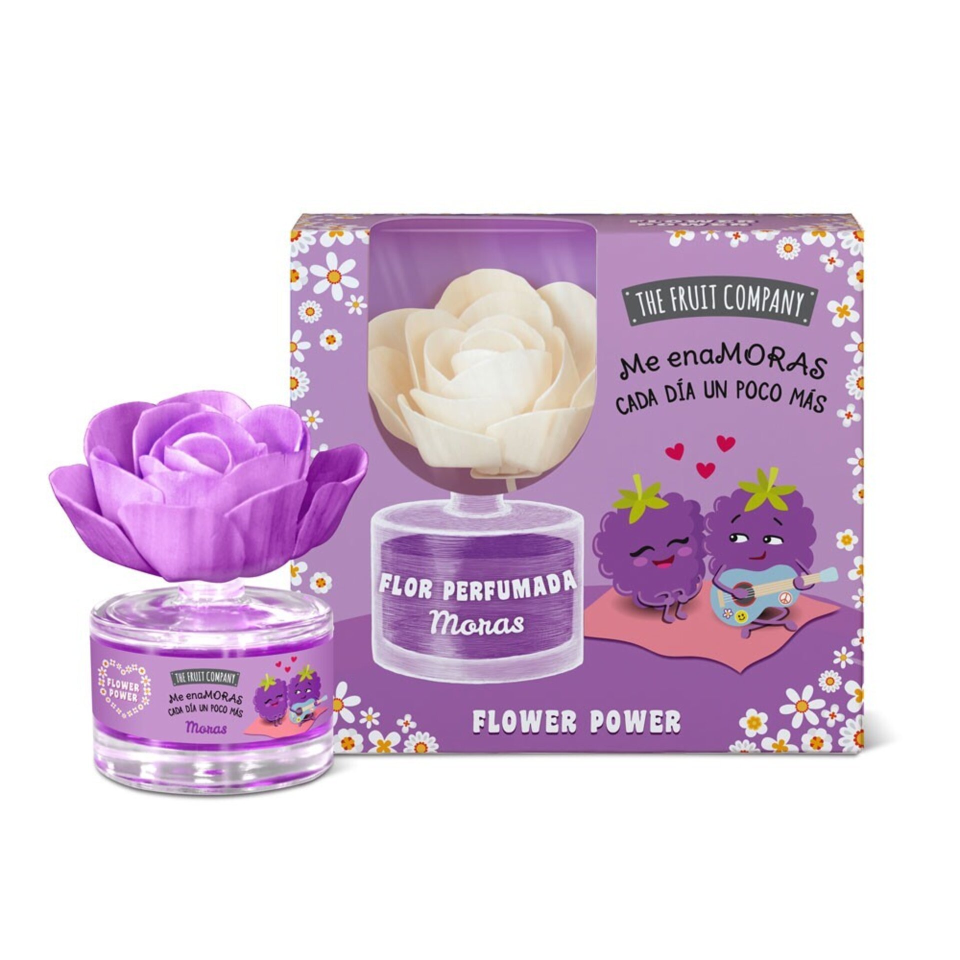 Ambientador Flor The Fruit Company – Pack 4 Unidades Sandía, Fresa Nata, Cereza - 5