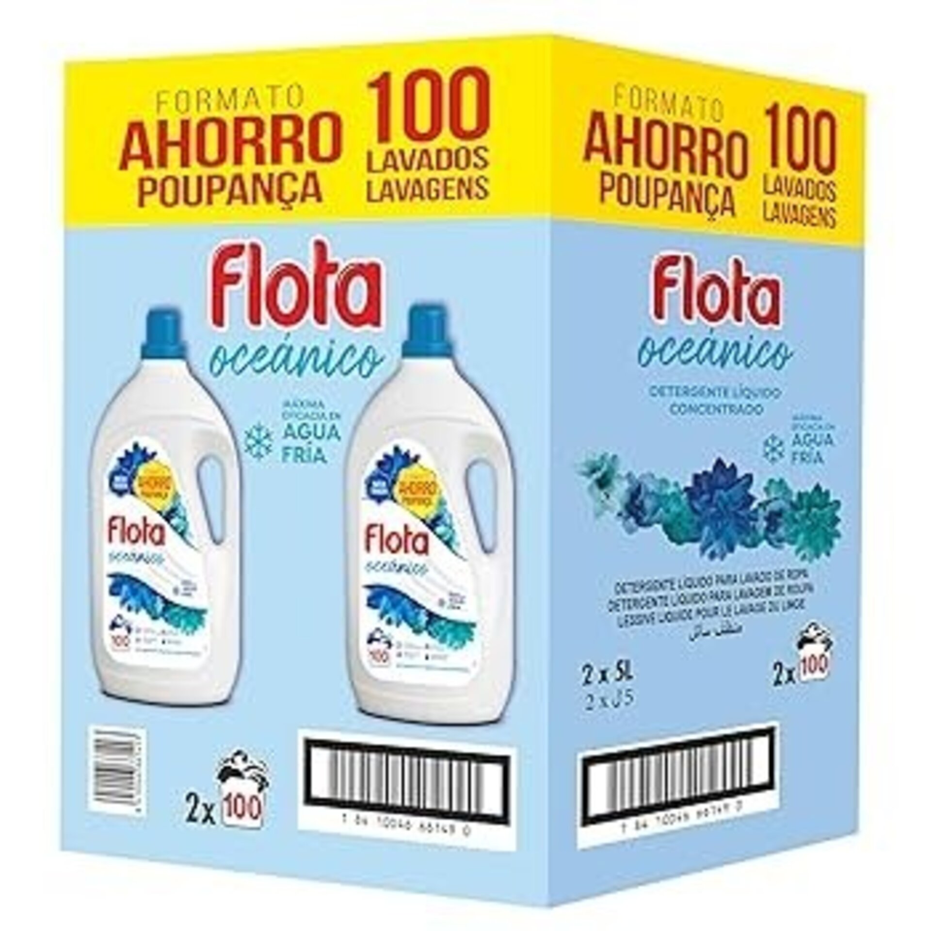 Detergente Flota Paraíso Esencia y Marsella 5L 100 lavados - 2