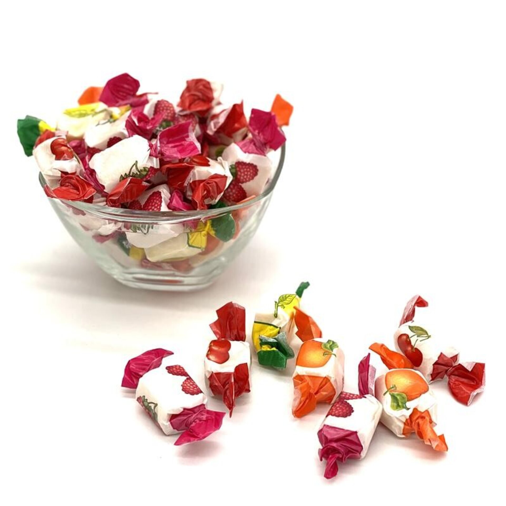 Caramelos blandos Dupont frutas 2 kg envueltos individualmente - 2