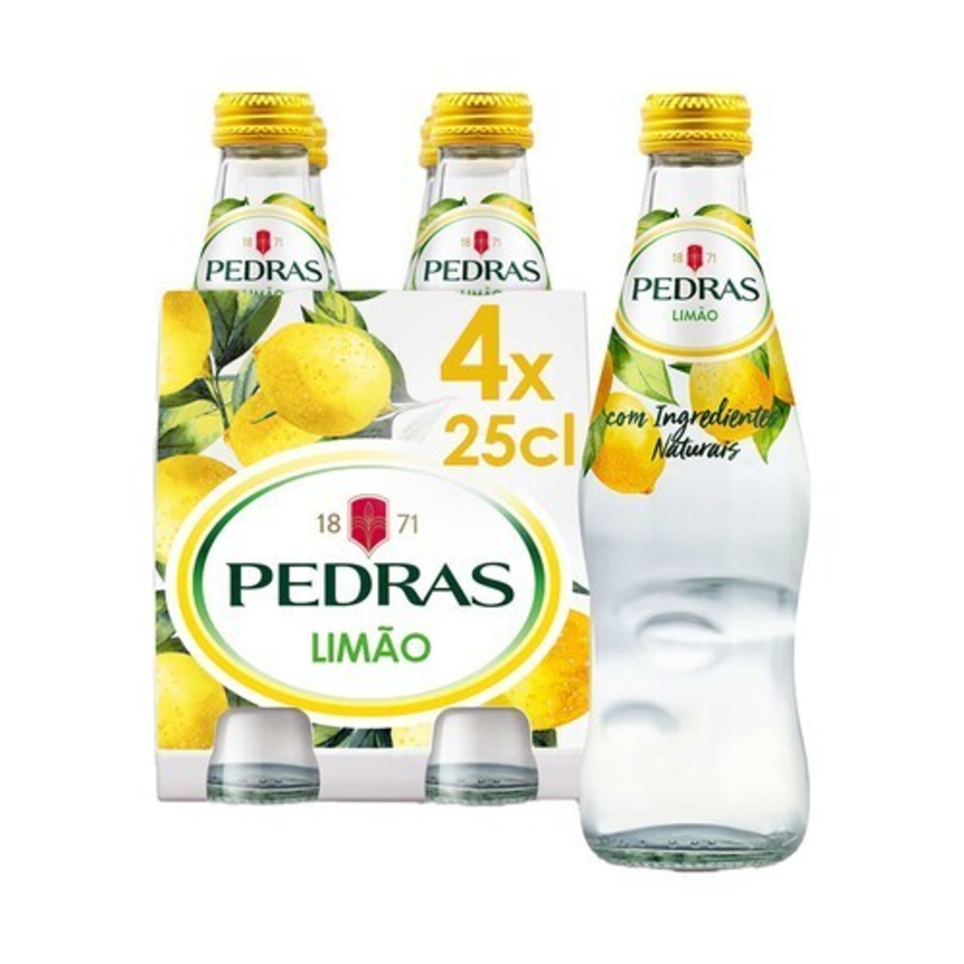 Selección Agua Mineral con Gas - paquete mix de sabores limón, frutos rojos... - 1