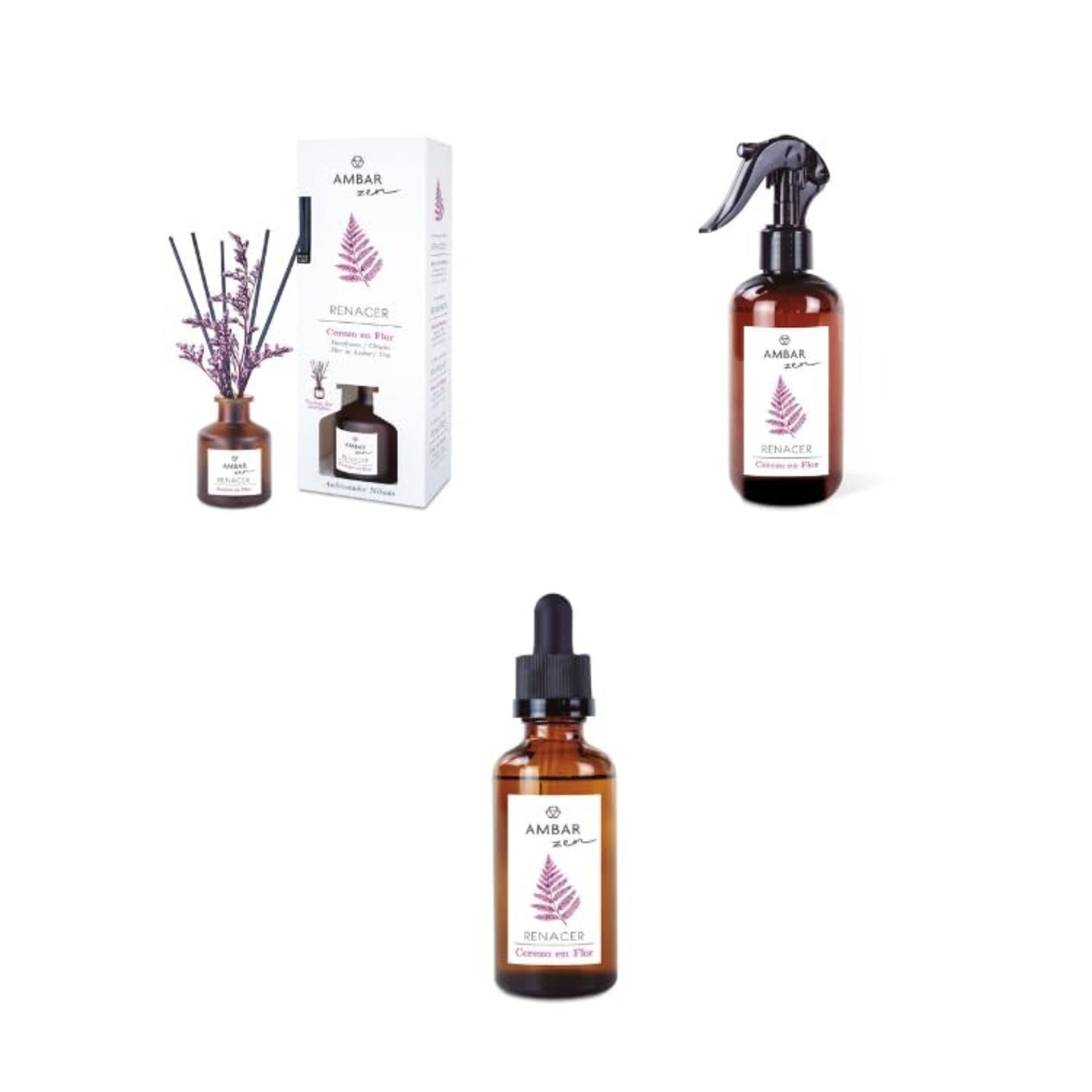 Pack Aromatización Cerezo en Flor | Spray  + Esencia +Mikado - 1