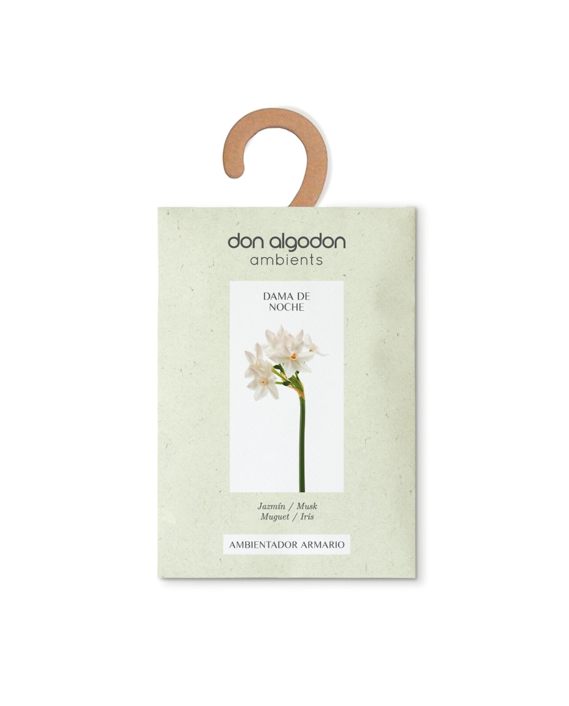 Pack 6 Ambientadores Don Algodón para Armario Cerezo en Flor, Azahar, Dama noche - 3